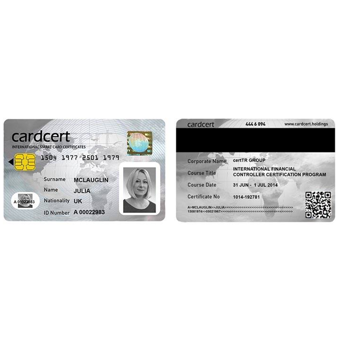 Uluslararası Cardcert Sertifikası