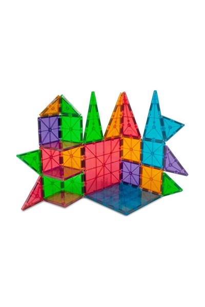 Magna-tiles Magna Tiles Clear Colors 100 Parça Manyetik Yapı Oyuncak