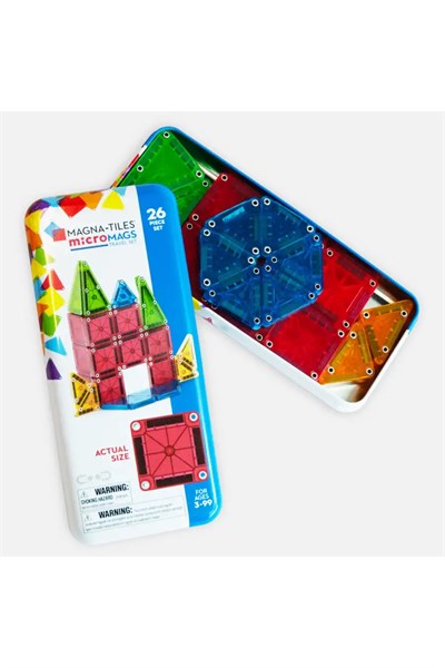 Magna-Tiles Magna-Tiles microMAGS Travel Set - Seyahat Seti 26 Parça 244026BO