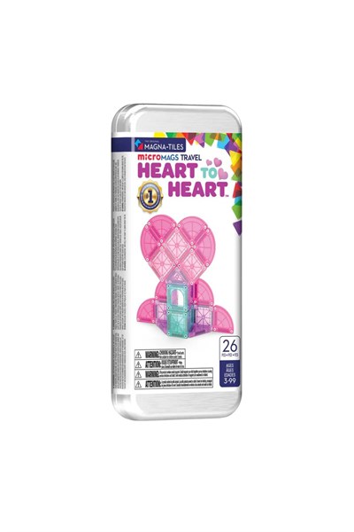 MAGNA-TILES® - Travel Set - Kalpli Set Manyetik Bloklar - 26 Parça