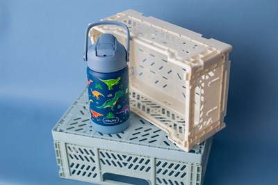 SipnJoy - FlipSip Çocuk Su Termosu | 360 ml -  Dino Roar