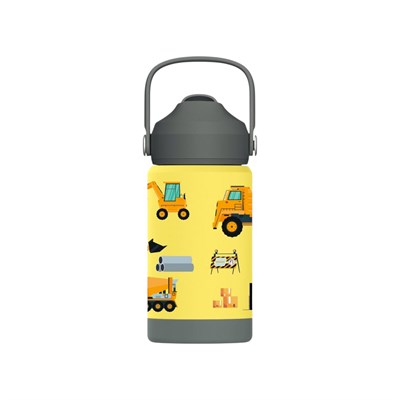 SipnJoy - FlipSip Çocuk Su Termosu | 360 ml - Builder Buddy
