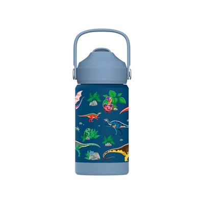 SipnJoy - FlipSip Çocuk Su Termosu | 360 ml -  Dino Roar