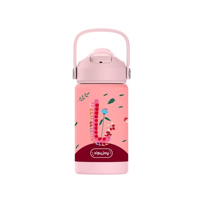 SipnJoy - FlipSip Çocuk Su Termosu | 360 ml - Twisty Joy