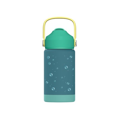 SipnJoy - FlipSip Çocuk Su Termosu | 360 ml - Turtle Voyage