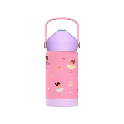 SipnJoy - FlipSip Çocuk Su Termosu | 360 ml - Ballerina Sparkle