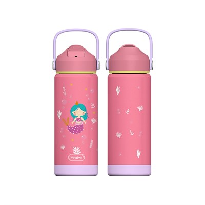 SipnJoy - FlipSip Çocuk Su Termosu | 550 ml - Mermaid Dream