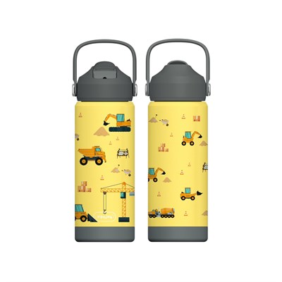 SipnJoy - FlipSip Çocuk Su Termosu | 550 ml -  Builder Buddy