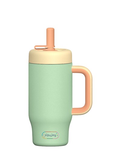 SipnJoy - HandleHug Tumbler | 550 ml - Mint