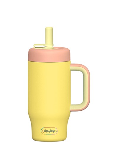 SipnJoy - HandleHug Tumbler | 550 ml - Sarı