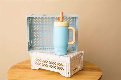 SipnJoy - HandleHug Tumbler | 550 ml - Turkuaz