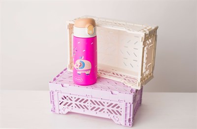 SipnJoy - SipSquad Çocuk Su Termosu | 480 ml - Jolly Elephant