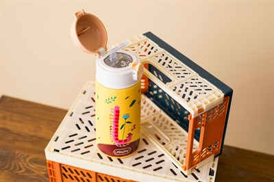SipnJoy - SipSquad Çocuk Su Termosu | 480 ml - Twisty Joy