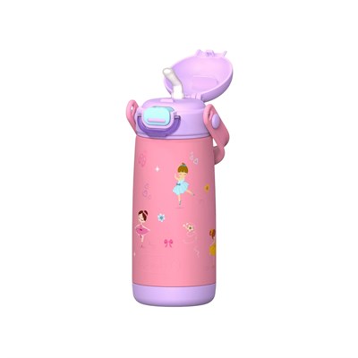 SipnJoy - SipSquad Plus Çocuk Su Termosu  | 480 ml - Ballerina Sparkle