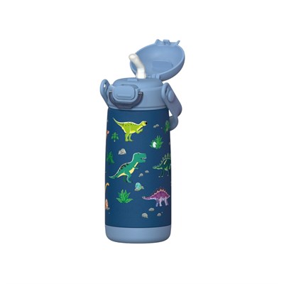 SipnJoy - SipSquad Plus Çocuk Su Termosu  | 480 ml - Dino Roar