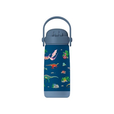 SipnJoy - SipSquad Plus Çocuk Su Termosu  | 480 ml - Dino Roar