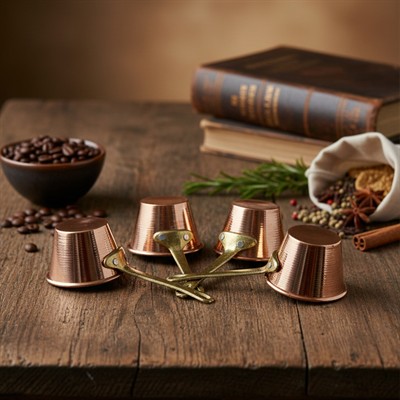 Bakır 5Li Ölçü Kabı