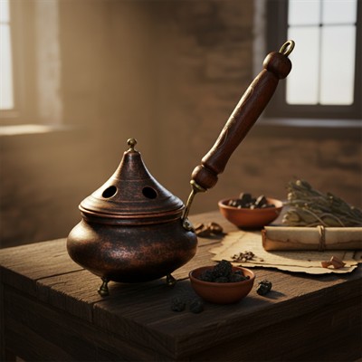 Bakır Cadı Kazanı Tütsülük