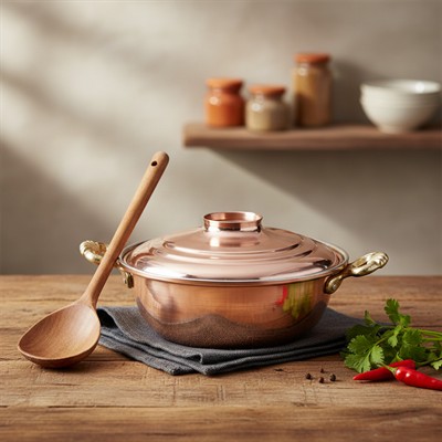 Bakır Helvane Tencere