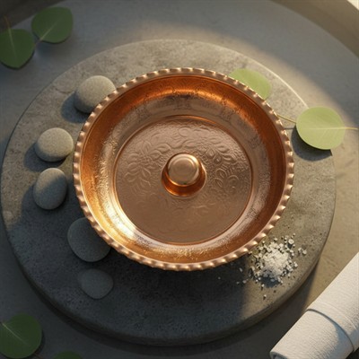 Bakır Klasik Hamam Tası