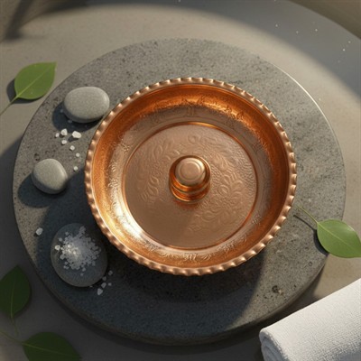 Bakır Klasik Hamam Tası