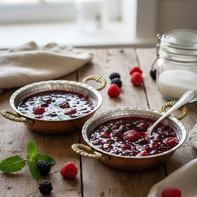 Bakır Kulplu Kahvaltılık & Çerezlik