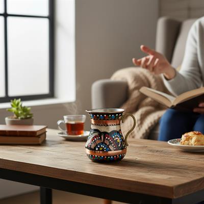 Bakır Mine İşleme Göbekli Tepe Bardak & Maşrafa