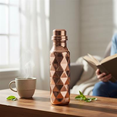 Bakır Modern Matara