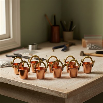 Bakır Oyuncak 10lu Satır