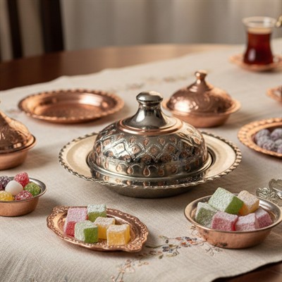 Bakır Paşa Sahanı Lokumluk & Şekerlik