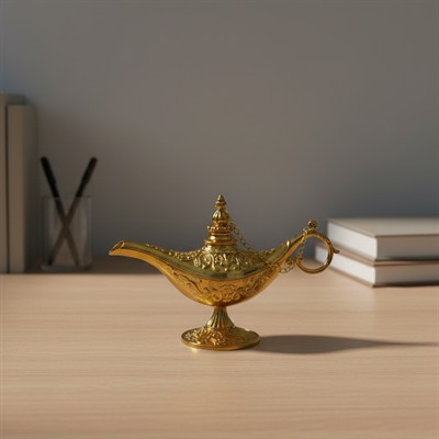 Döküm Aladdin Sihirli Lambası
