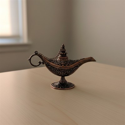 Döküm Aladdin Sihirli Lambası