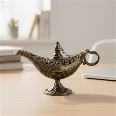 Döküm Aladdin Sihirli Lambası