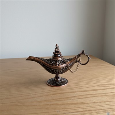 Döküm Aladdin Sihirli Lambası