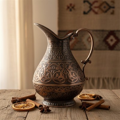 Döküm Ördek Sürahi