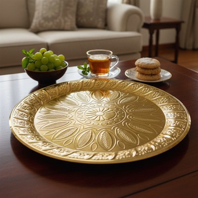 İnce Yuvarlak Saç Tepsi