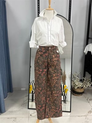 Etnik Desen Pantolon