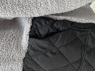 KAPİTONE DETAYLI TEDDY CEKET
