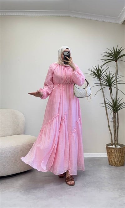 3766 - Vera Elbise - Pembe