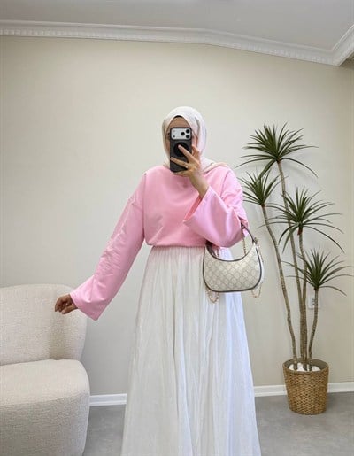 4015 - Bassic Bluz - Pembe 