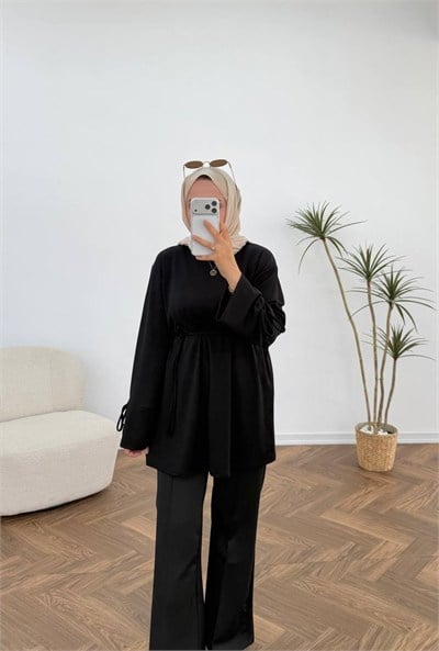 4183 - Yasmin Oysh Sweat - Siyah