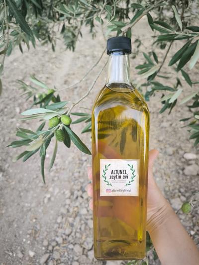 1 LT OLGUN HASAT SOĞUK SIKIM NATURAL SIZMA ZEYTİNYAĞI