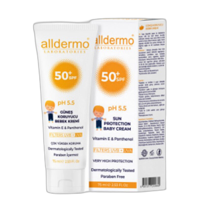 ALLDERMO BEBEK GUNES KREMI SPF 50+ 75 ml tüpBebek Güneş ÜrünleriBİOSAFİR1MST-7896ALLDERMO BEBEK GUNES KREMI SPF 50+ 75 ml tüp