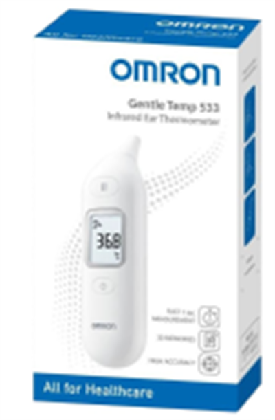 Omron Gentle Temp 533 Kulaktan Ateş Ölçer | Hızlı ve Doğru ÖlçümATEŞÖLÇER KULAKTANOMRONGentleTem533Omron Gentle Temp 533 Kulaktan Ateş Ölçer