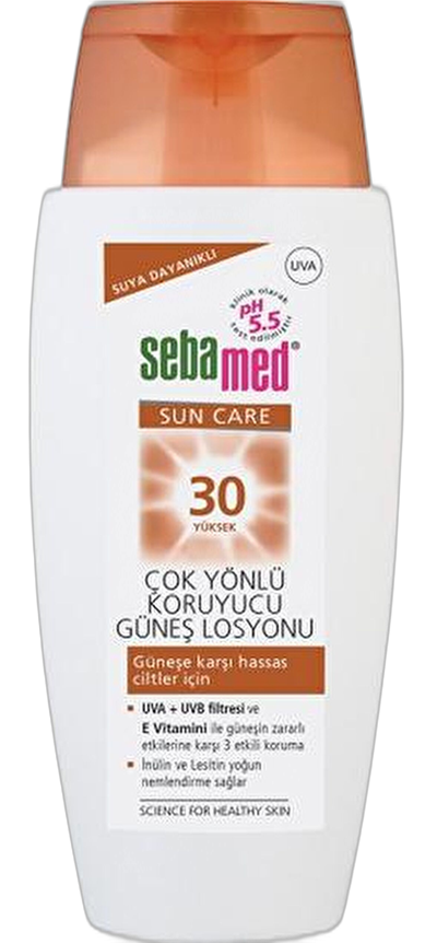SEBAMED 30 SUN LOTION GUNES LOSYONU 150 ml şişeGüneş Losyonu & SütüOMEGA PHARMA1MST-15014SEBAMED 30 SUN LOTION GUNES LOSYONU 150 ml şişe
