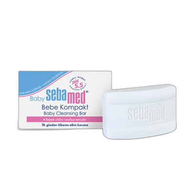 SEBAMED BABY CLEANSING BAR SABUN 1 barBebek SabunuOMEGA PHARMA1MST-8162SEBAMED BABY CLEANSING BAR SABUN 1 bar