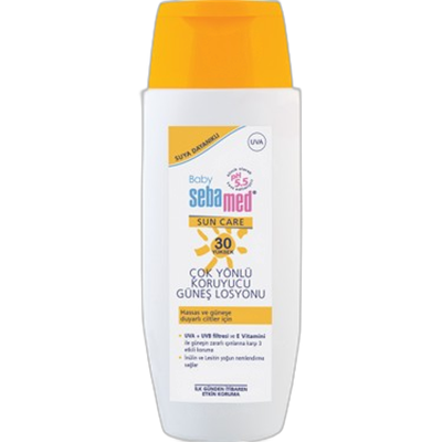 SEBAMED BABY SUN LOTION 30 GUNES LOSYONU 150 ml şişeBebek Güneş ÜrünleriOMEGA PHARMA1MST-7878SEBAMED BABY SUN LOTION 30 GUNES LOSYONU 150 ml şişe