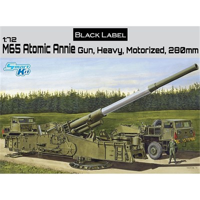 Dragon 7484 1/72 Ölçek, M65 Atomik Annie Topu, Plastik model Kiti