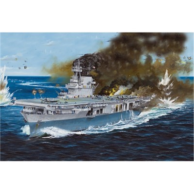 I Love Kit 65301 1/350 Ölçek, USS Yorktown CV-5, Uçak Gemisi Plastik Model Kiti