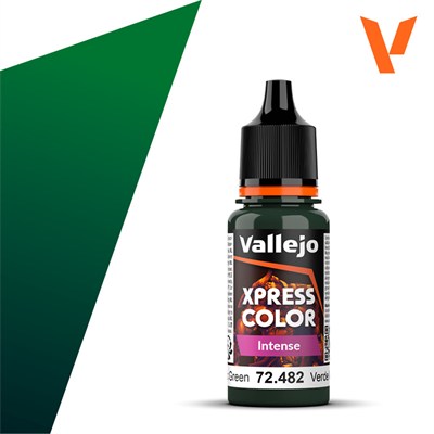 Vallejo 72482 18 ml. Monastic Green, Xpress Game Color Serisi Model Boyası